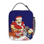 Simpsons Cartoon Insulated Lunch Bag