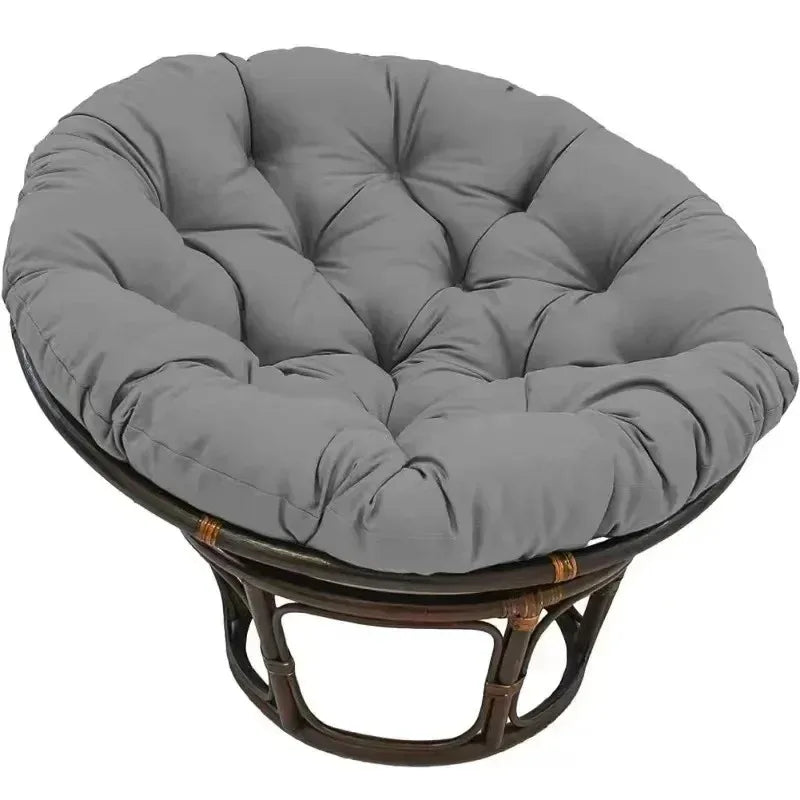 Solid Color Round Hanging Seat Cushion
