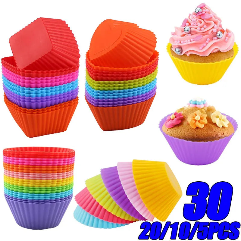 5/10/20/30pcs Silicone Mold