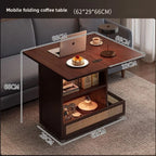 Foldable Solid Wood Coffee Table