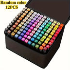 Professional Permanent Sketch Markers/ 12