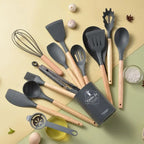 12 Pieces Silicone Utensils Cooking Sets