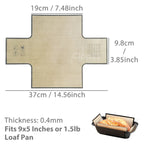 Silicone Loaf Pan Liners, Reusable