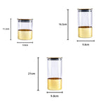 Golden Glass Sealed Storage