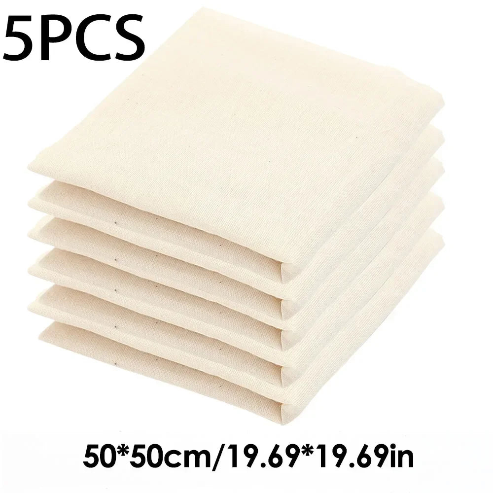 Reusable Bag Strainers Natural Cotton Cheesecloth