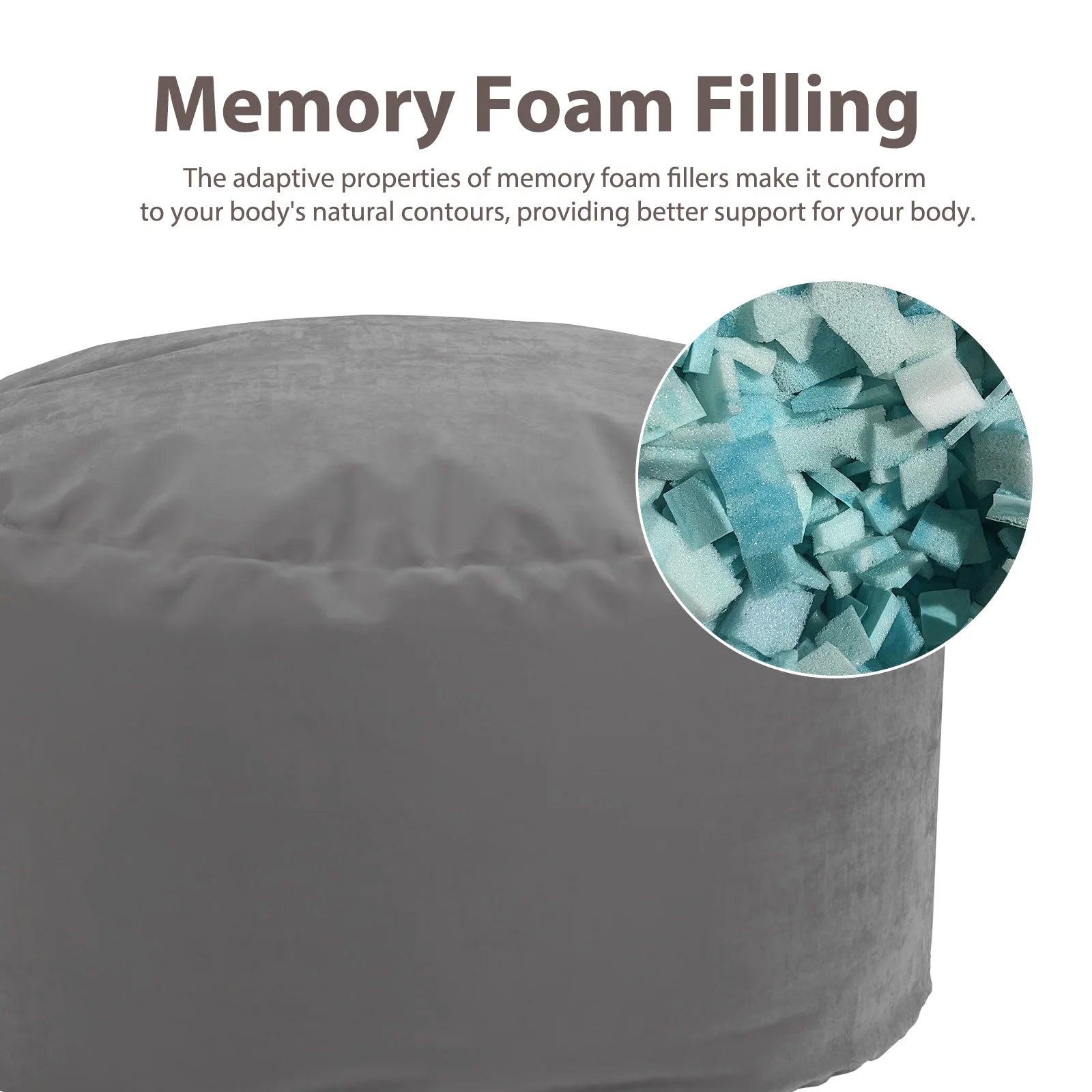 Oversized Bean Bag Chair/ Removable Cover