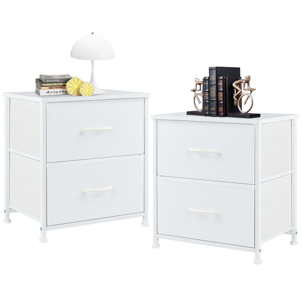 Cabinet / Set of 2 Fabric Drawers