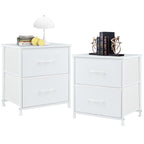 Cabinet / Set of 2 Fabric Drawers