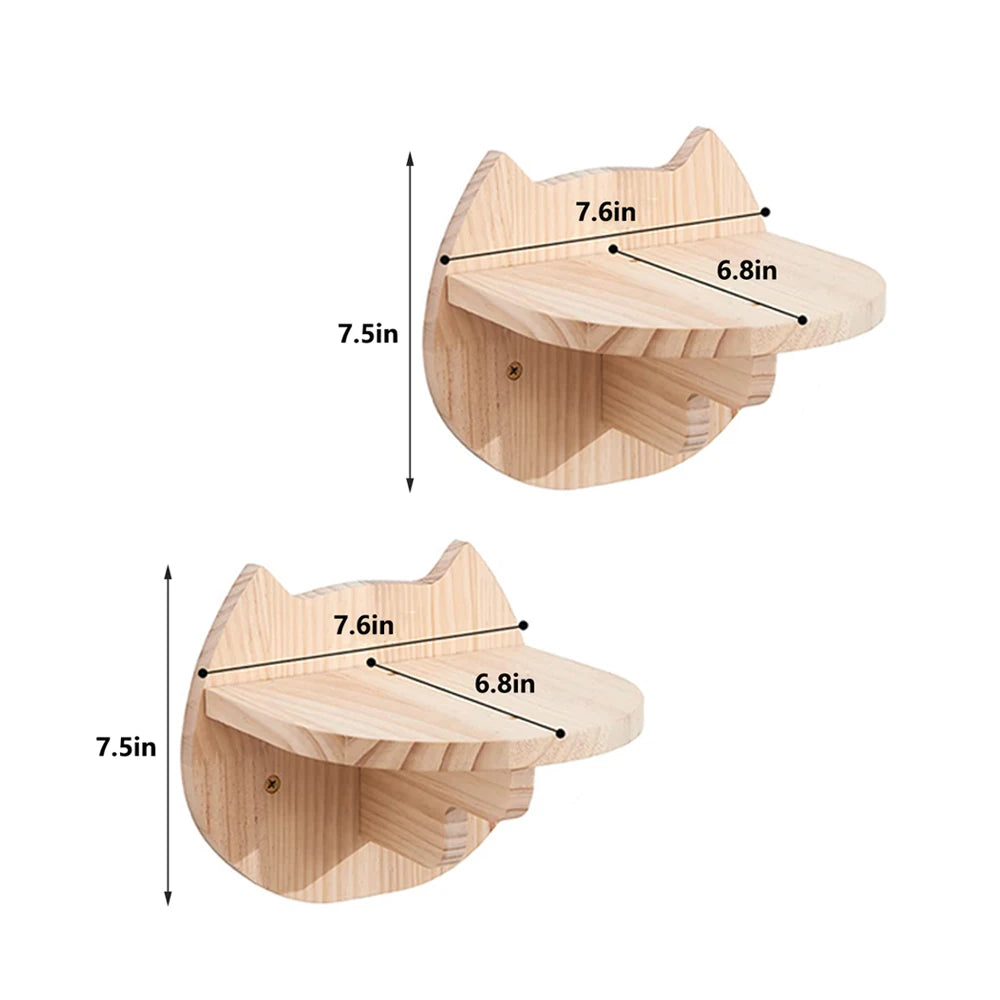 Cat Shelf Wall Hammock Climbing Shelves