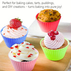 12Pcs Silicone Cup