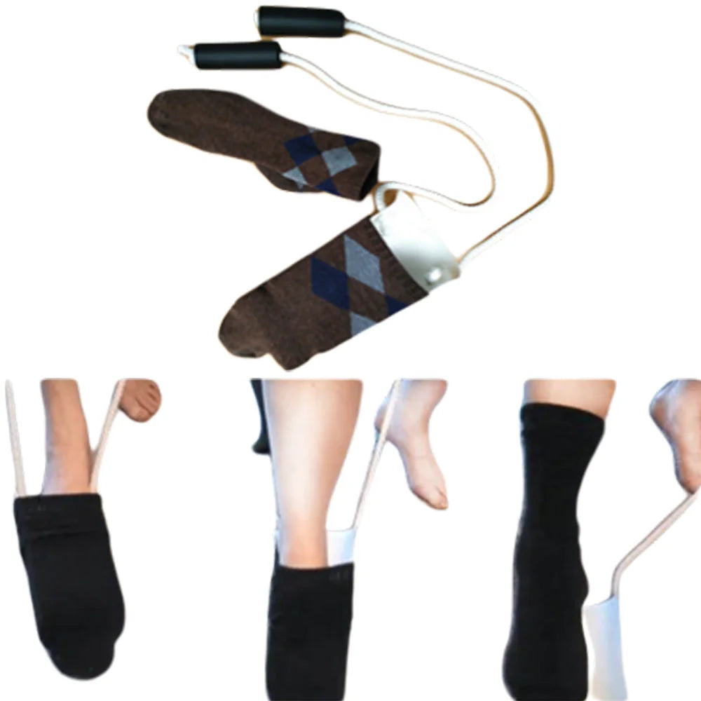 No-Bend Sock Aid
