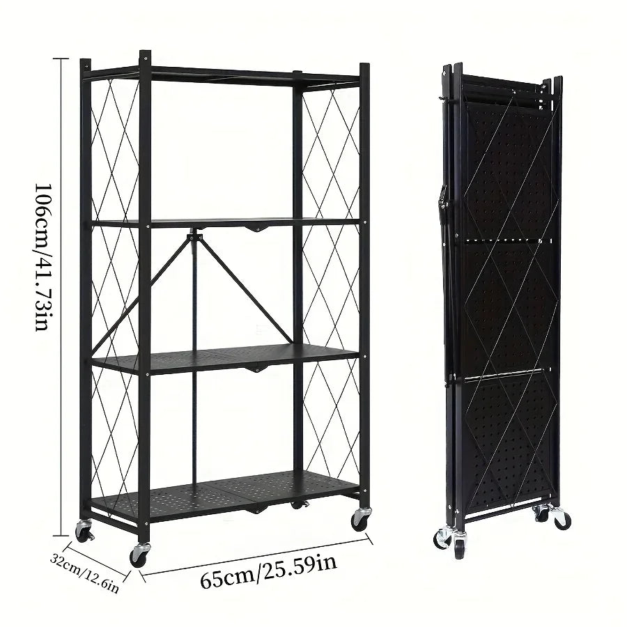 3/4/5-Tier Iron Storage Shelving Unit