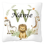 Animal with Name Pillow Case, Personalized