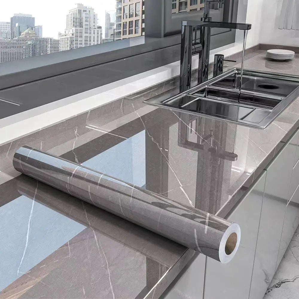 Marble Waterproof Self-Adhesive Wallpaper