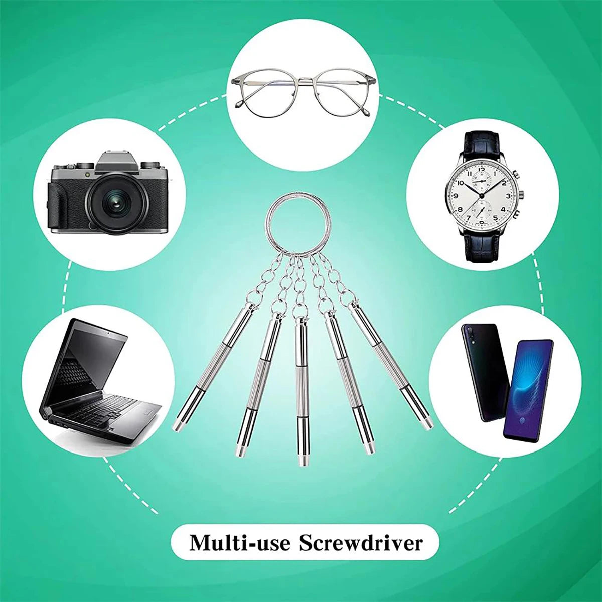 1/2/10pcs Mini Screwdriver, Eyeglasses