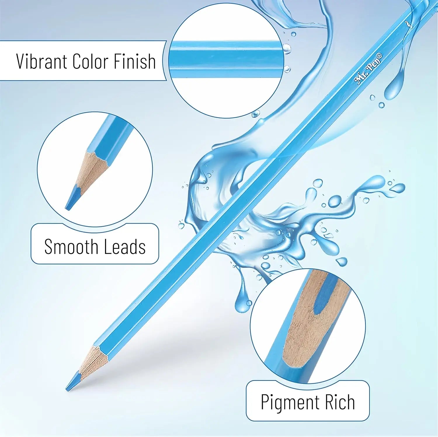 36 Pack Soft Core Colored Pencils