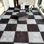 Soft Plush Puzzle Interlocking Foam Rug