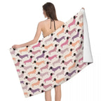 Dachshund Dog Beach Towel