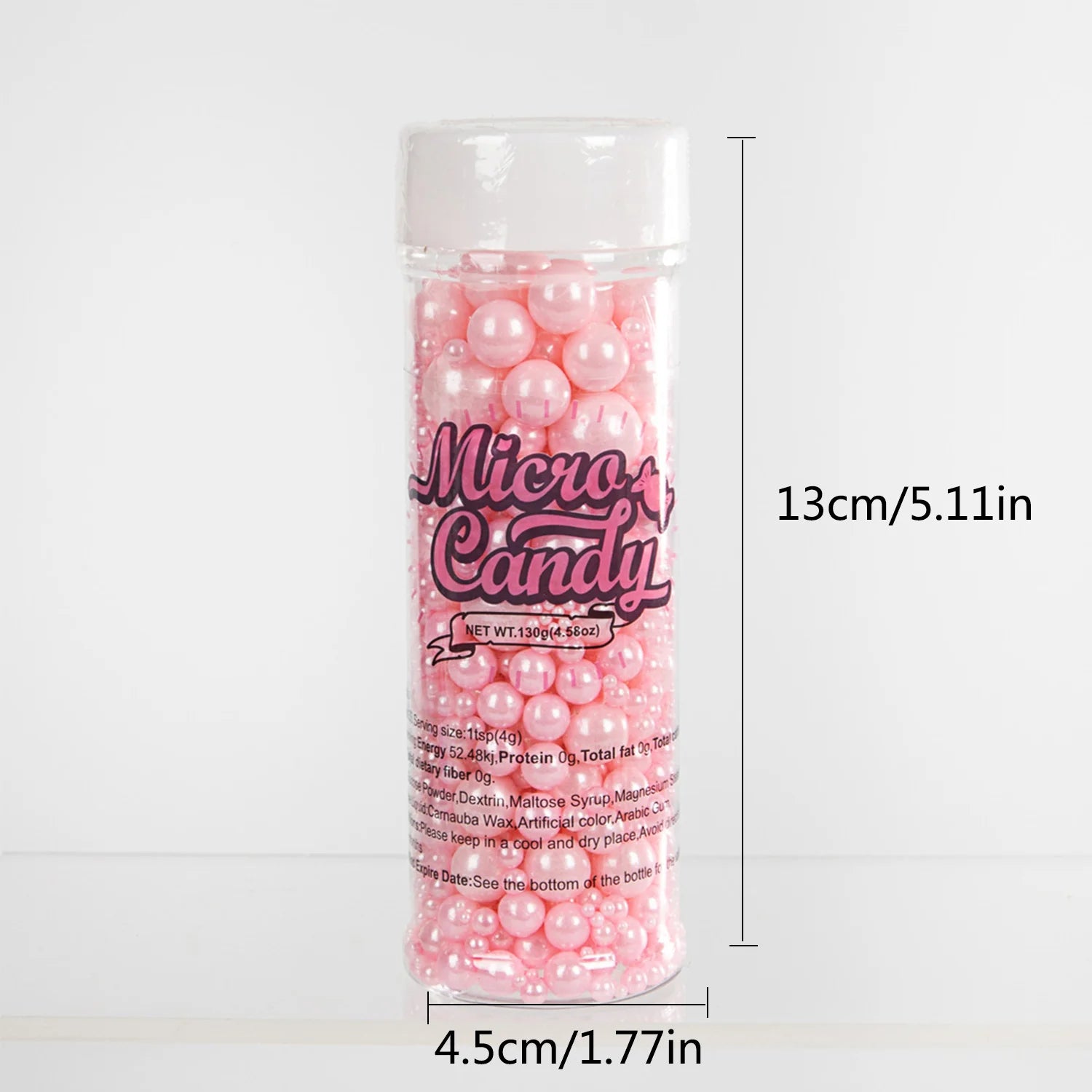 Colorful Pearl Sprinkles Cake Decor