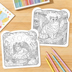 FAIRY CATS Coloring Book