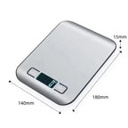 Digital Kitchen Scale LED Display
