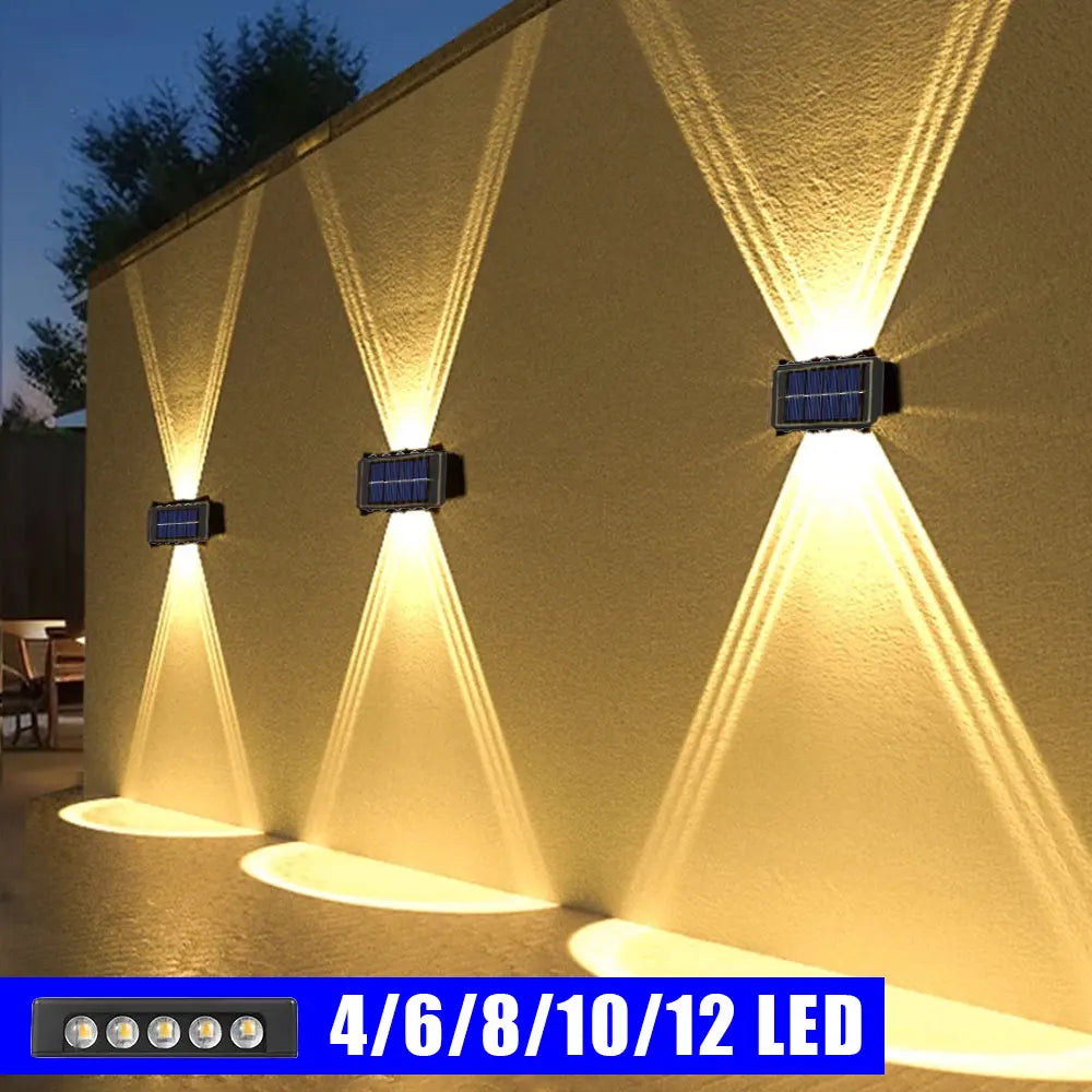 Solar Wall Outdoor Light, Waterproof