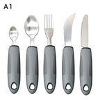 3/4/5Pcs/Set Elderly Adaptive Utensils