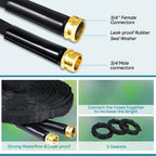 Non-Expandable Garden Water Hose 50/100ft Kink Free