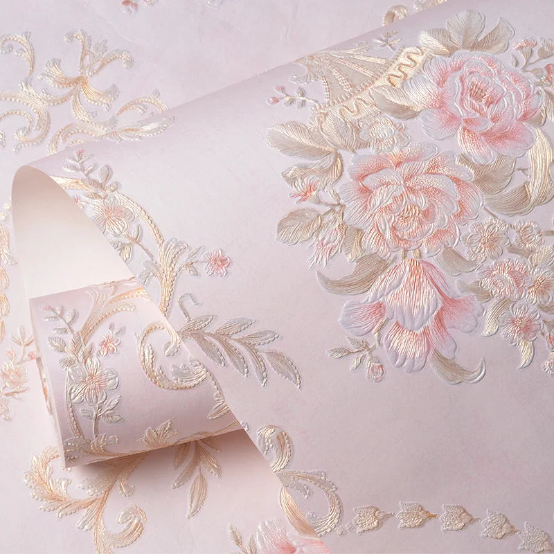 Floral Wallpaper/ Self-adhesive