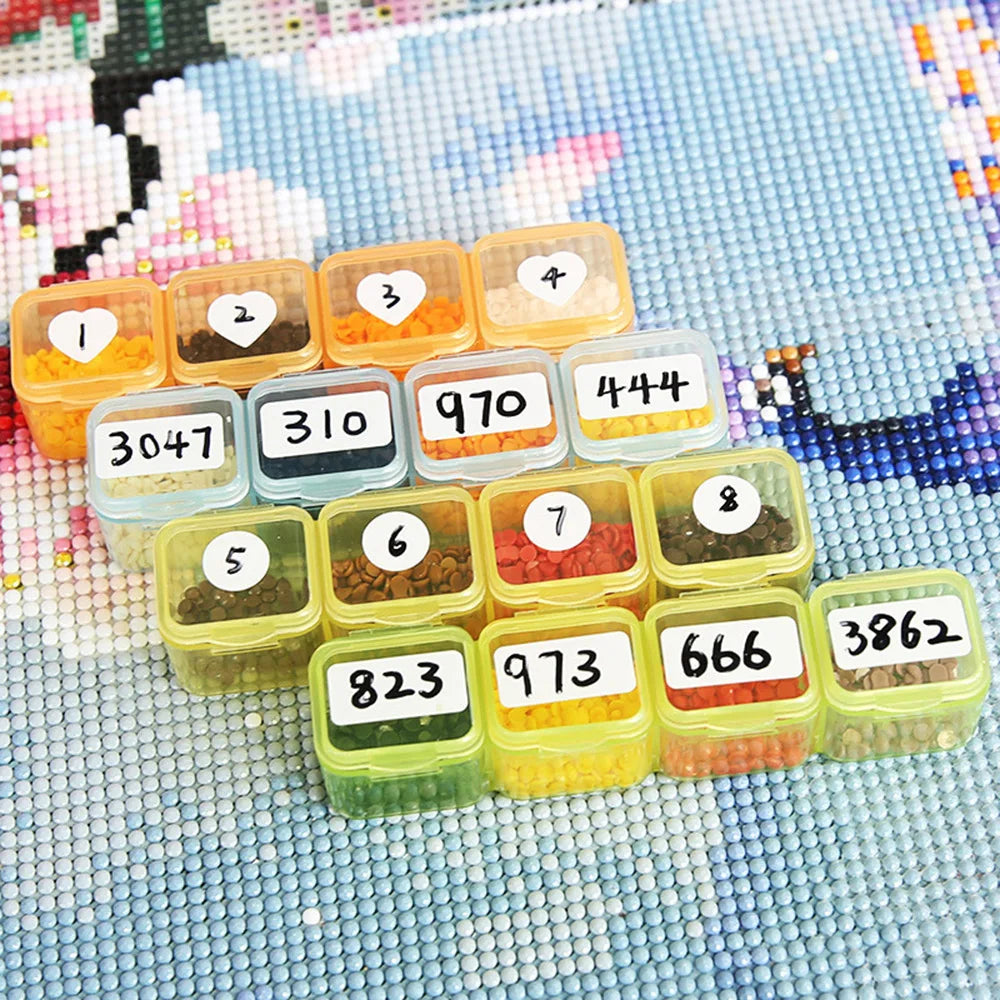 5D DIY Diamond Painting Storage Box