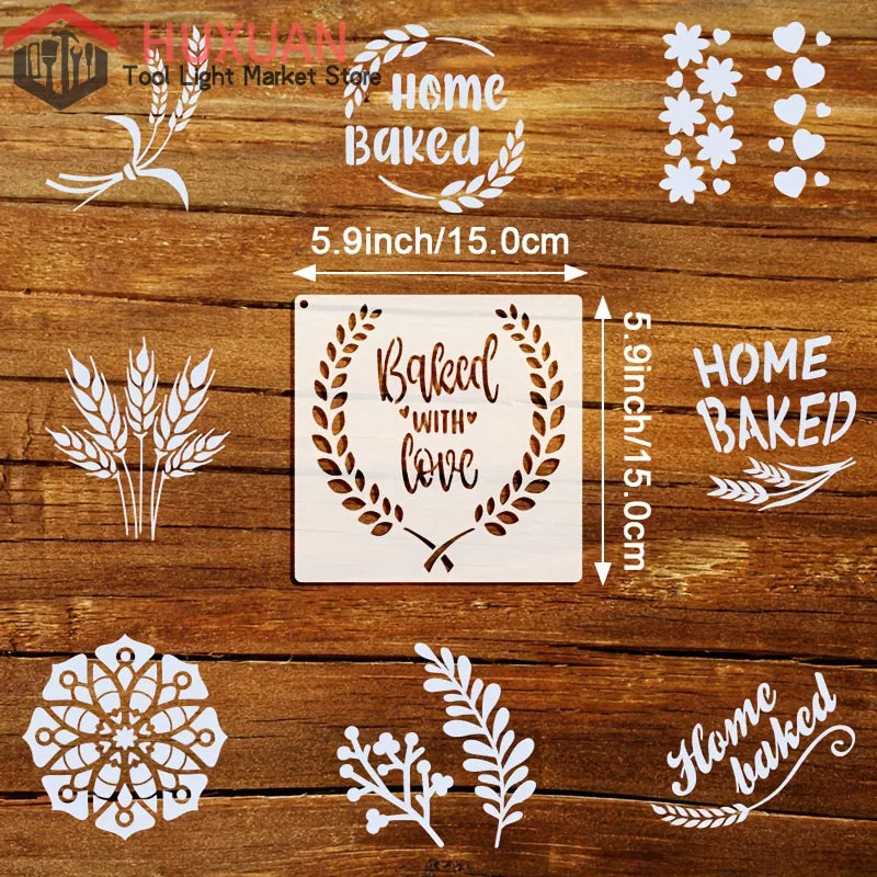 9 Reusable Bread Baking Templates