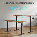 Electric Standing 48 X 24 Inches Adjustable Desk