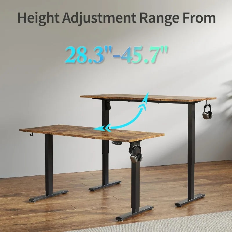 Electric Standing 48 X 24 Inches Adjustable Desk