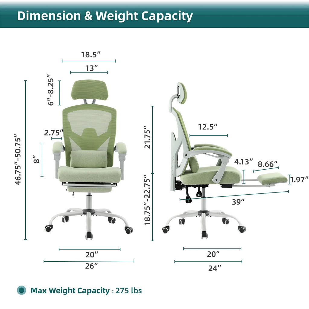 Ergonomic Reclining Computer Chair