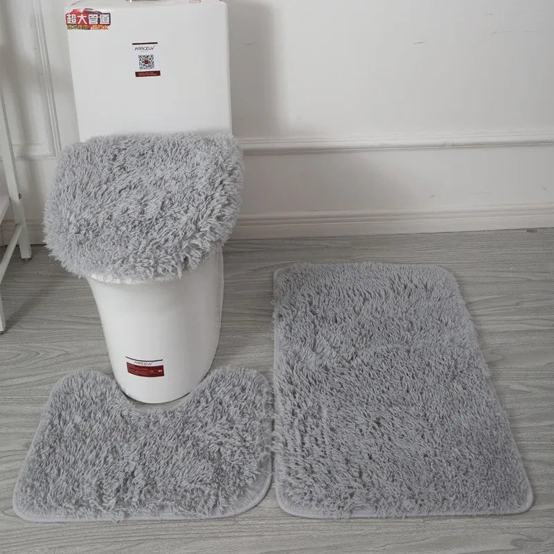 3pc/set Bathroom Rug Set