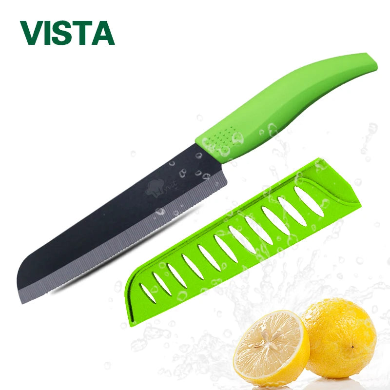 Black Ceramic Chef Knives Cooking Set