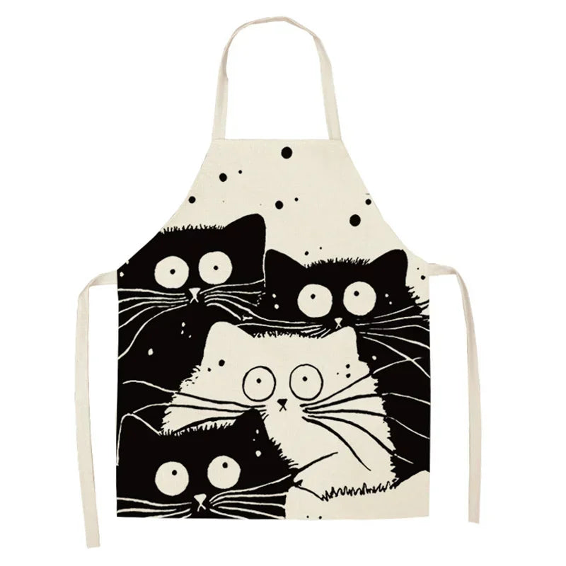 Cartoon Cat Apron