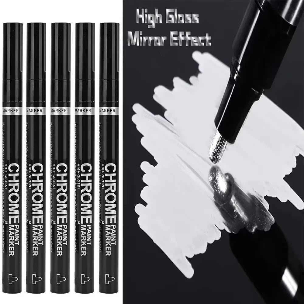 5/1pcs Chrome Pen Marker
