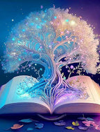 Diamond Painting Fantasy Moon Tree