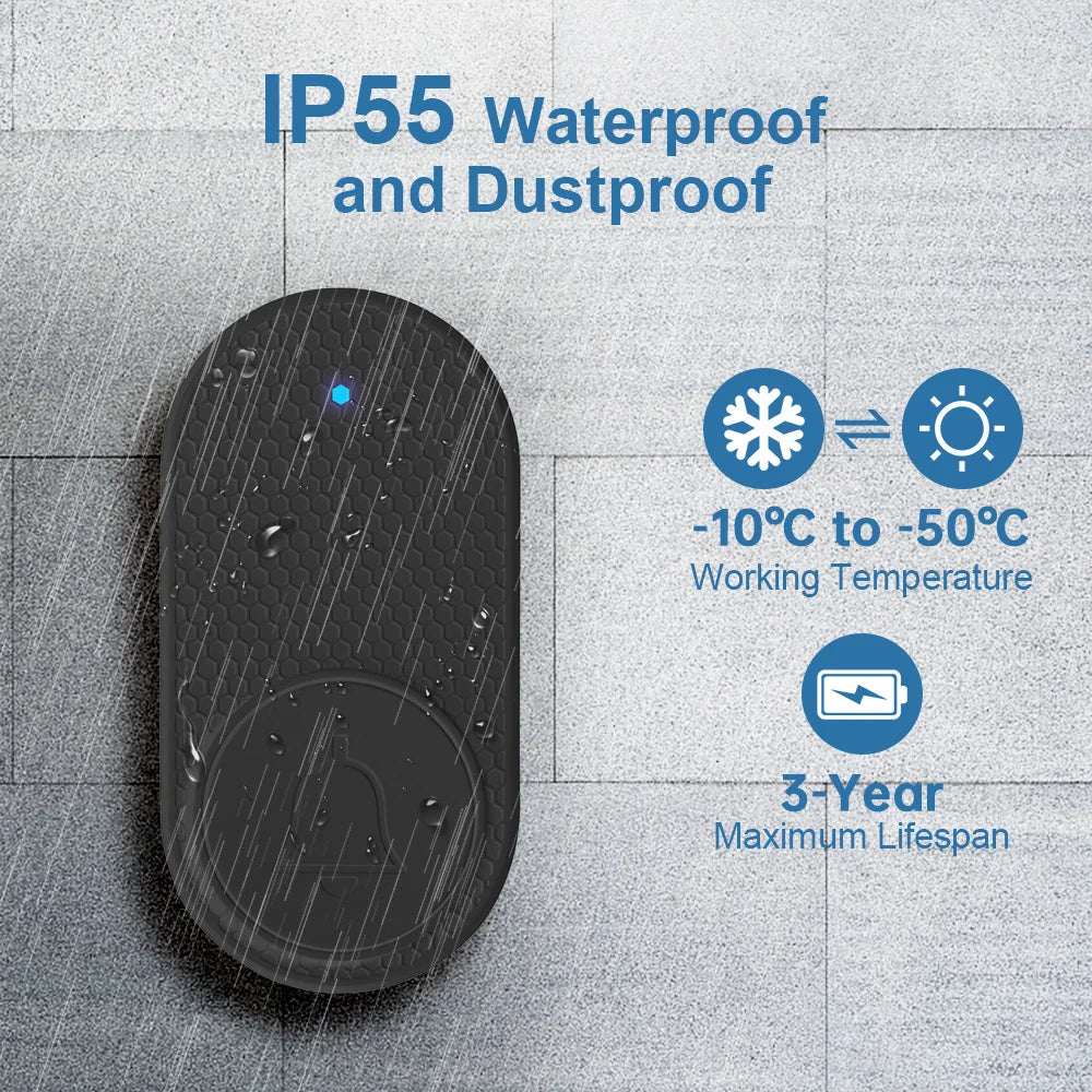 Wireless Doorbell Waterproof Button