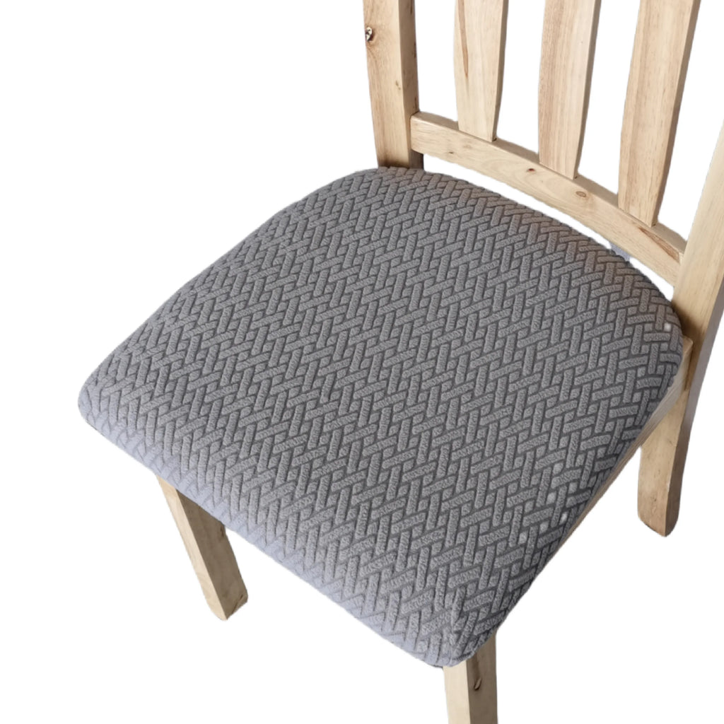 Jacquard Elastic Chair Cushion Cover