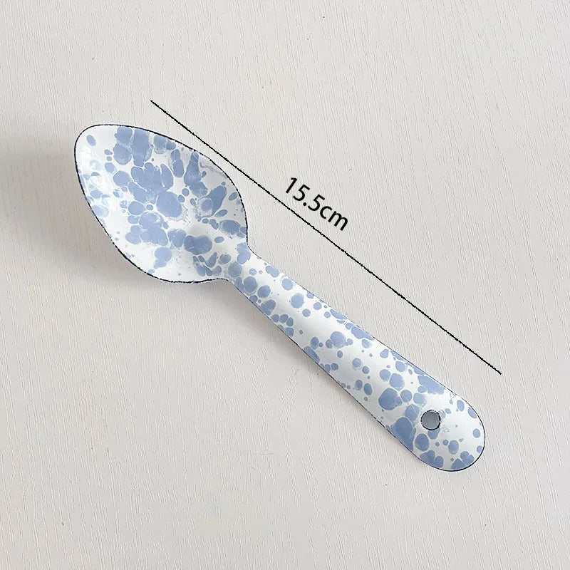 European Enamel Dinner Set