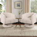 360° Swivel Accent Chair/ Armrest Set of 2