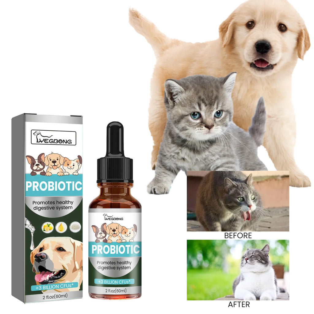 Pet  Probiotics Drop, Digestive, Nutrition Supplement