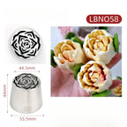 13 Stainless Steel Nozzles, Cake Decorations