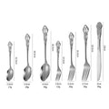 Stainless Steel Tableware Set