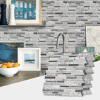 4/8/12PCS Pink Wall Self-Adhesive Tile Stickers