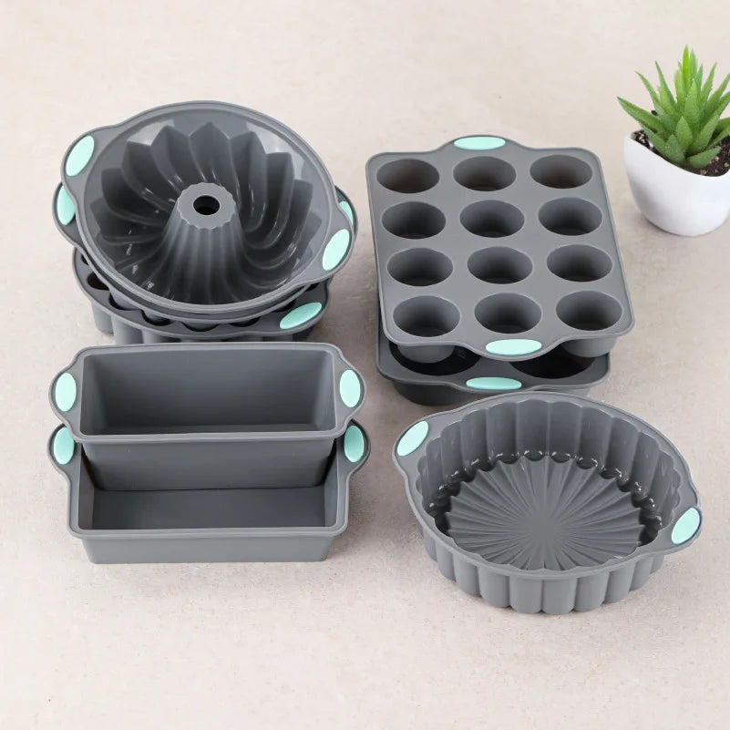 High-Temperature Resistant Silicone Cake Mold
