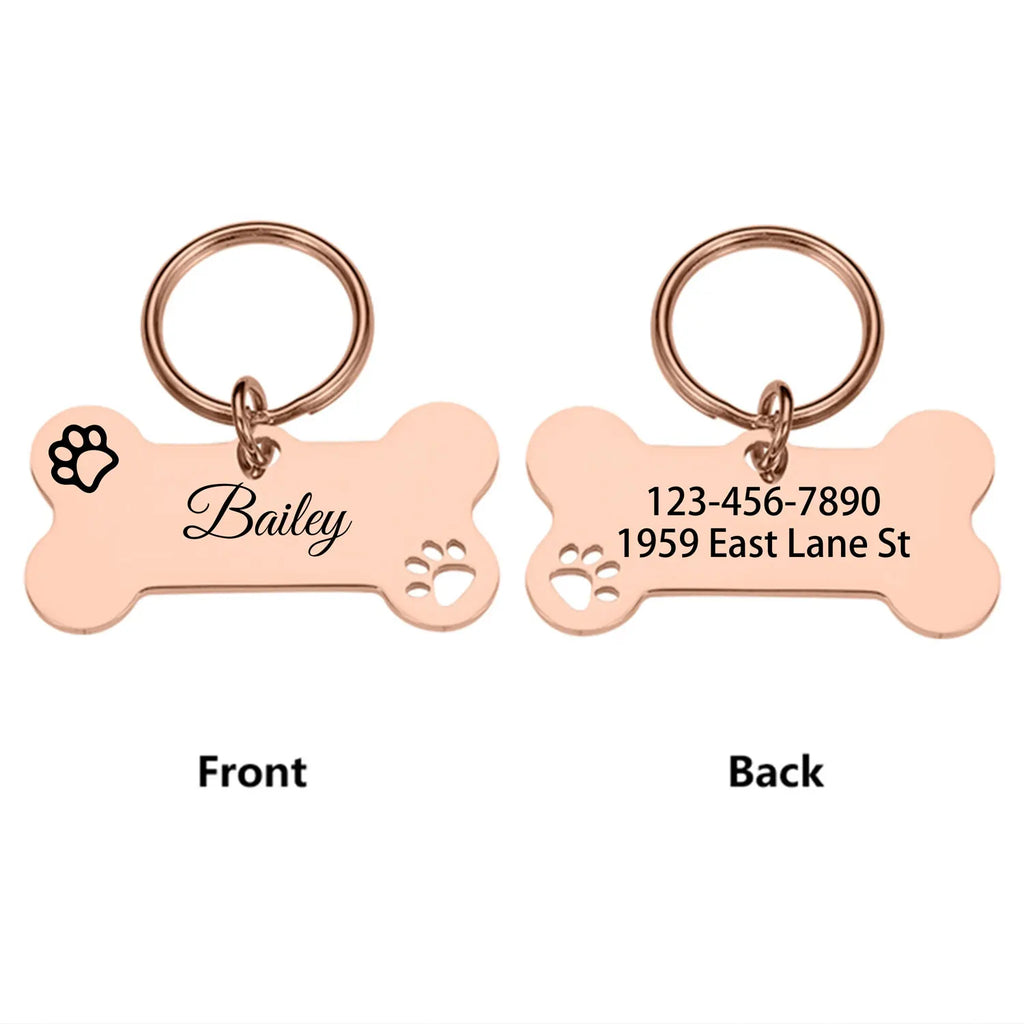 Custom Name , Personalized ID  Tags