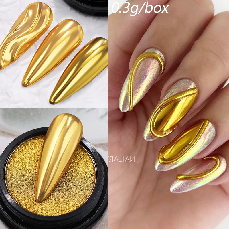 Mirror Nail Powder Glitter Metallic